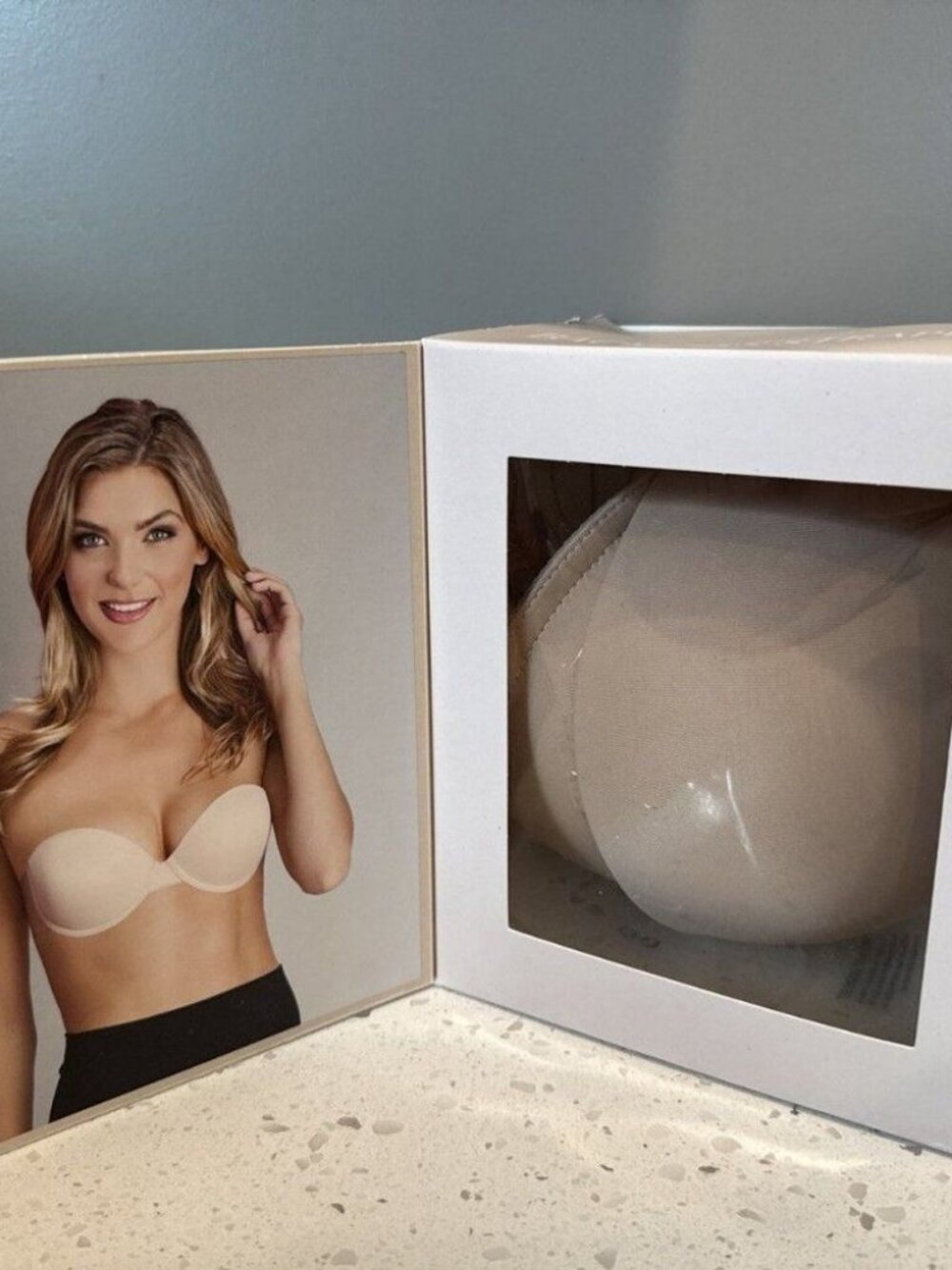 Fashion Forms Boost Women's Adhesive Strapless Backless Bra - Nude Size DD